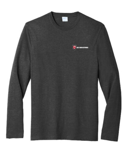 Port & Company® Long Sleeve Fan Favorite™ Blend Tee - Image 2